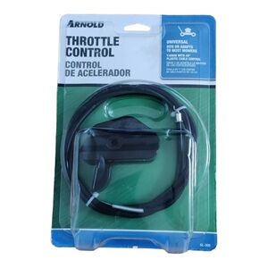 ARNOLD SL-305 REPLACEMENT MOWER SMALL ENGINE THROTTLE CABLE SIDE TOP MOUNT NEW